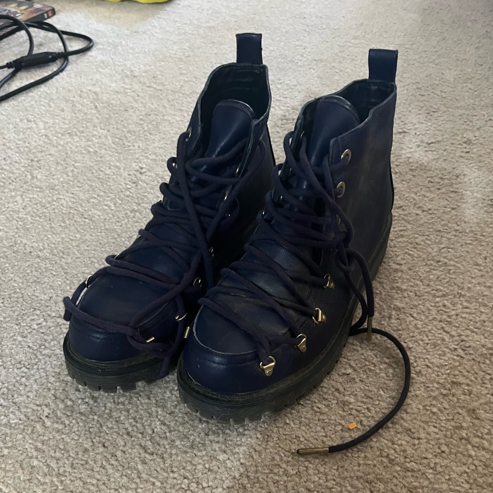 Circus By Sam Edelman Lace Up Boots